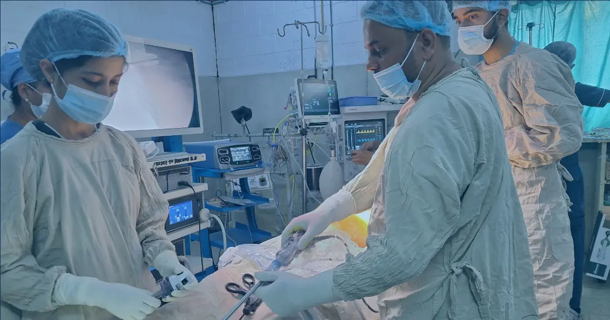 Surgical treatment of rectal prolapse.