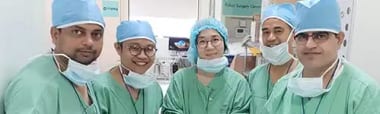 Dr. Shah during gastric cancer training at SNUH South Korea